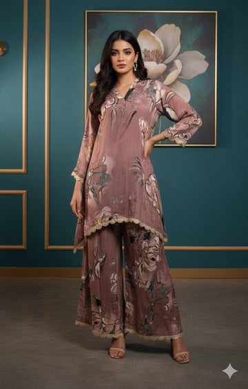 Crepe Silk Coordset