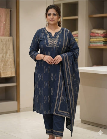 COTTONKURTA SET