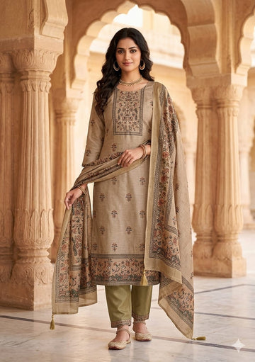 Tusser Silk Suit