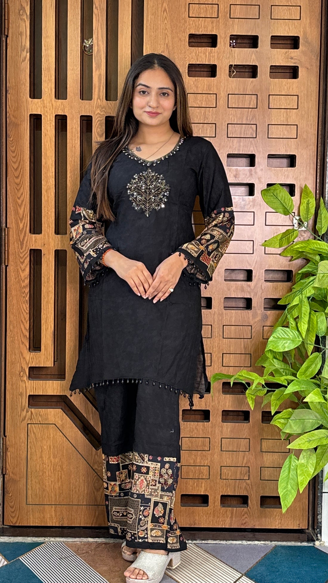 Midnight Elegance Co-ord Set