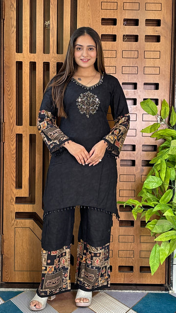 Midnight Elegance Co-ord Set