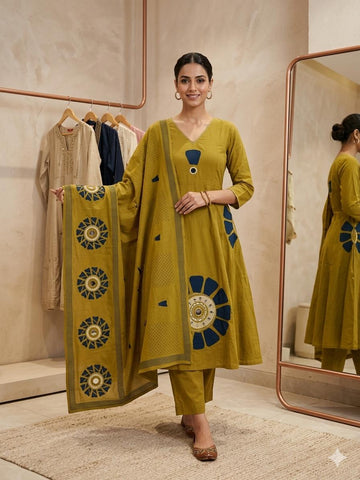 Cotton Three piece pair