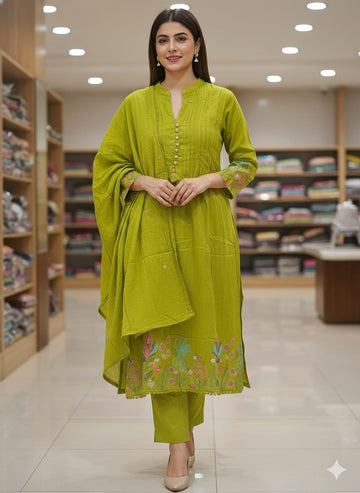 Yellow cotton Ensemble